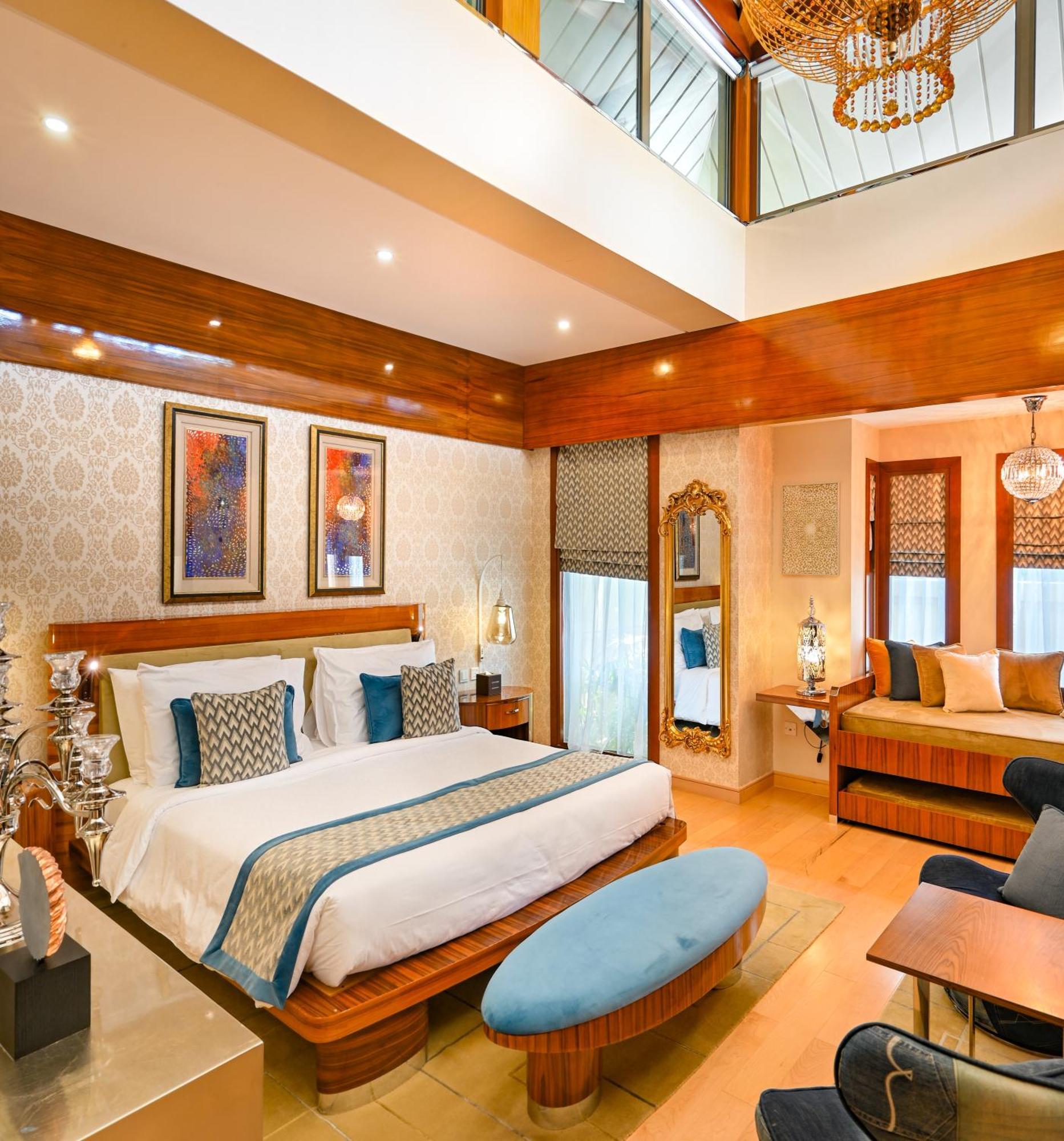 Palavra Resort Al-Manamah Bagian luar foto A suite at the Taj Bengal
